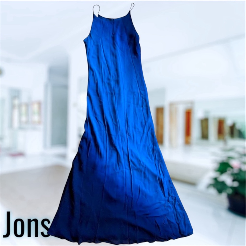 Blues Ombre Gown